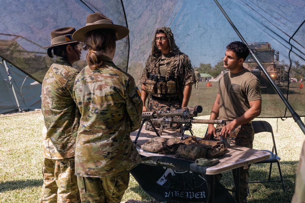 MRF-D 25.3: U.S. Marines participate in family day event