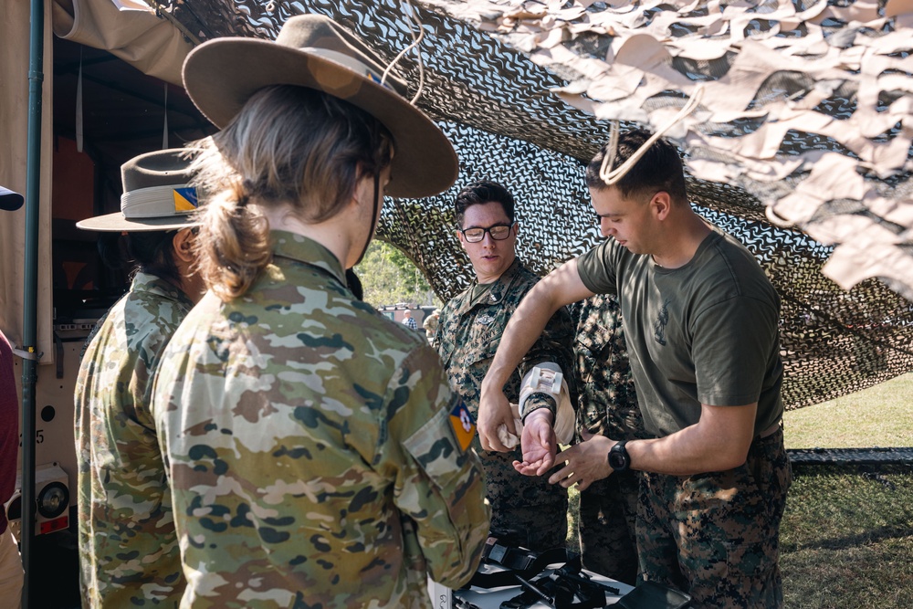 MRF-D 25.3: U.S. Marines participate in family day event