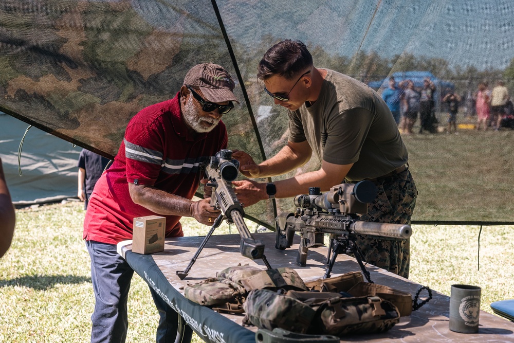 MRF-D 25.3: U.S. Marines participate in family day event