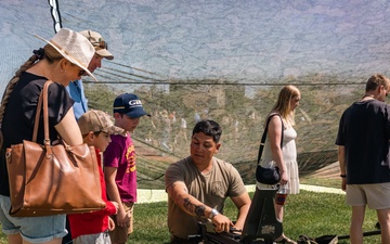 MRF-D 25.3: U.S. Marines participate in family day event