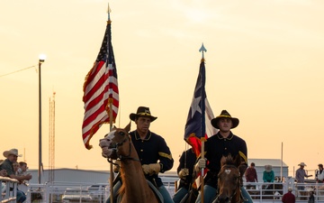 1st Cavalry Division participates in the San Saba Rodeo