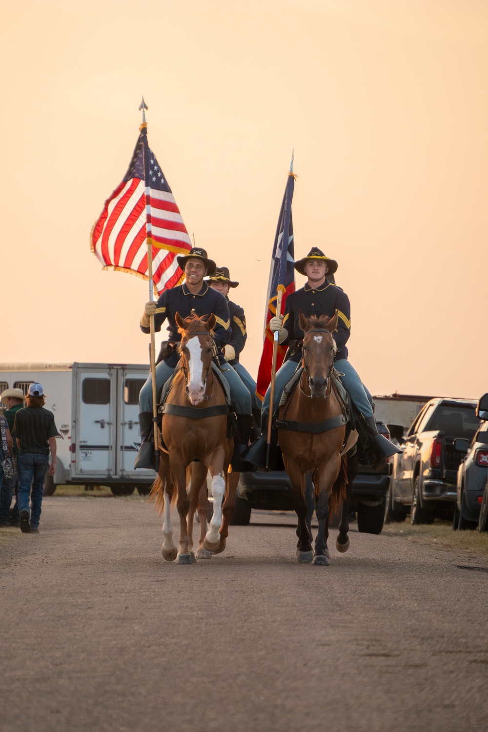 1st Cavalry Division participates in the San Saba Rodeo