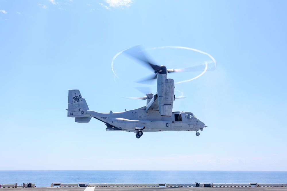 USS Iwo Jima Conducts Flight Operations