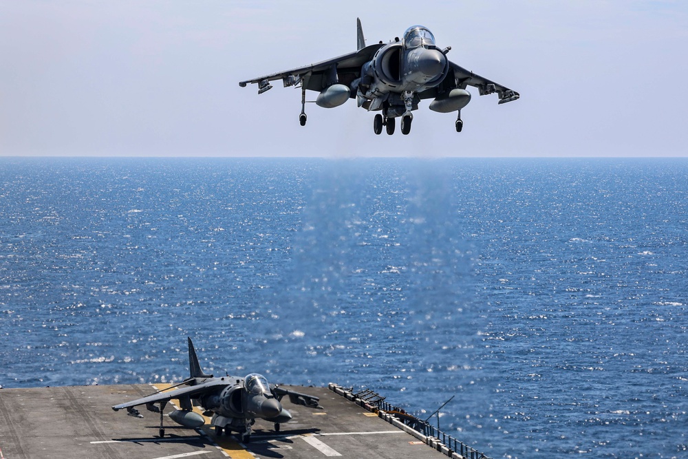 USS Iwo Jima Conducts Flight Operations