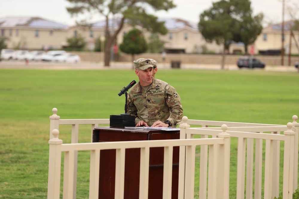 1st Battalion 41st Infantry Regiment change of command ceremony