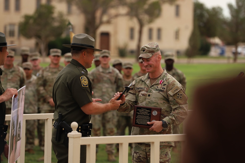 1st Battalion 41st Infantry Regiment change of command ceremony