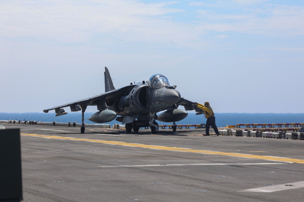 USS Iwo Jima Conducts Flight Operations