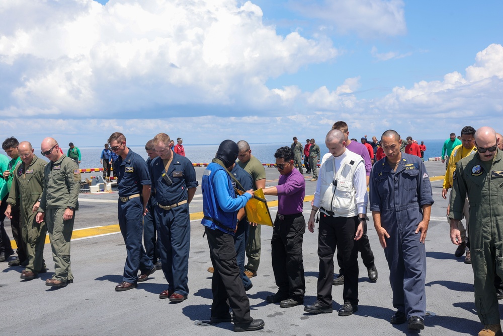 USS Iwo Jima Conducts Flight Operations