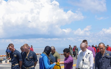 USS Iwo Jima Conducts Flight Operations