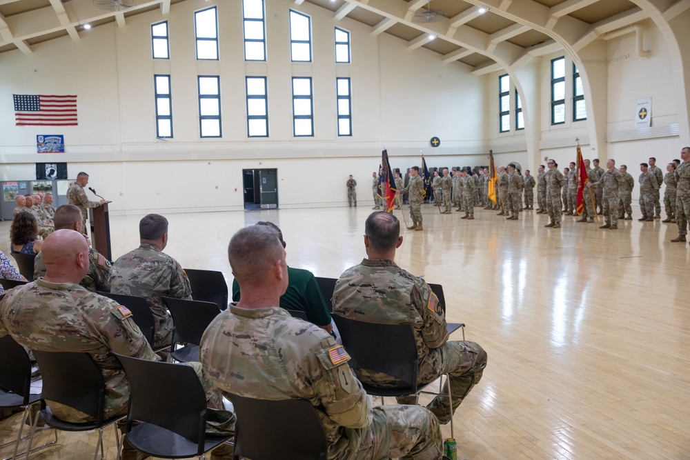 33d IBCT Change of Command Aug. 2025