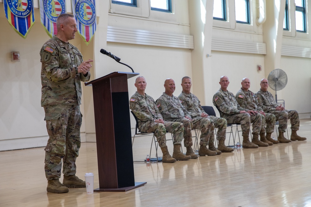 33d IBCT Change of Command Aug. 2025