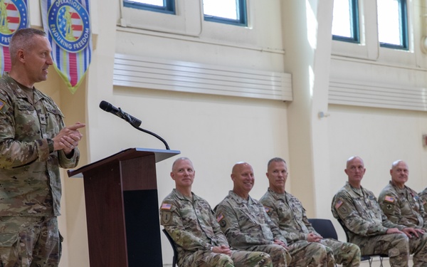 Elmhurst, Ill.. Officer Takes Command of Illinois Army National Guard Infantry Brigade