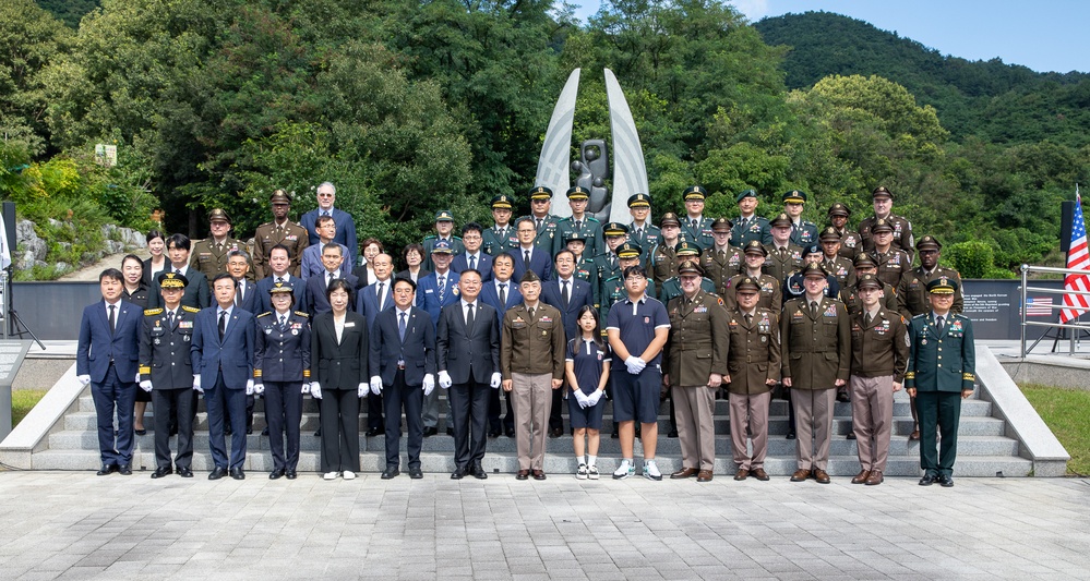 On Aug. 14, the 6th Ordnance Battalion and Chilgok County hosted the 23rd Hill 303 Memorial Ceremony at the Korean American Hill 303 Memorial Park near Camp Carroll in Waegwan.