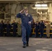USS Tripoli Khakis Piping Ashore