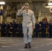 USS Tripoli Khakis Piping Ashore