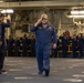 USS Tripoli Khakis Piping Ashore