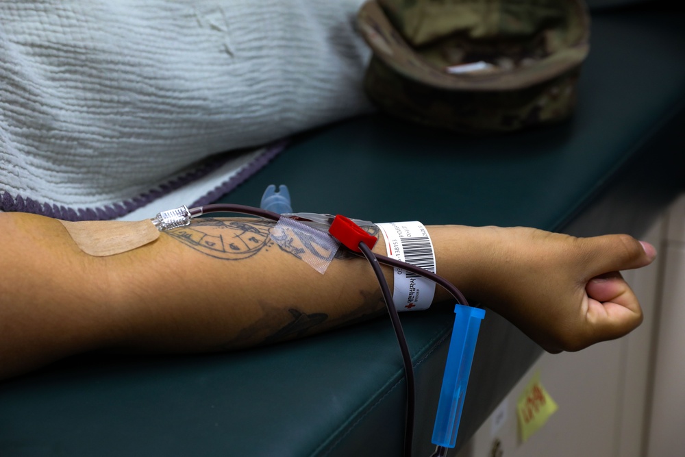 Area I &amp; II BOSS holds August Blood Drive in Camp Casey