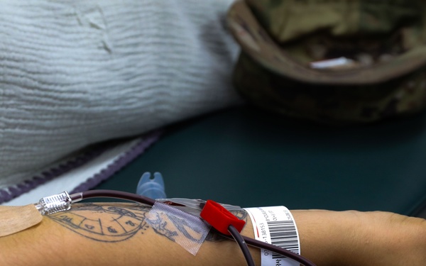 Area I &amp; II BOSS holds August Blood Drive in Camp Casey