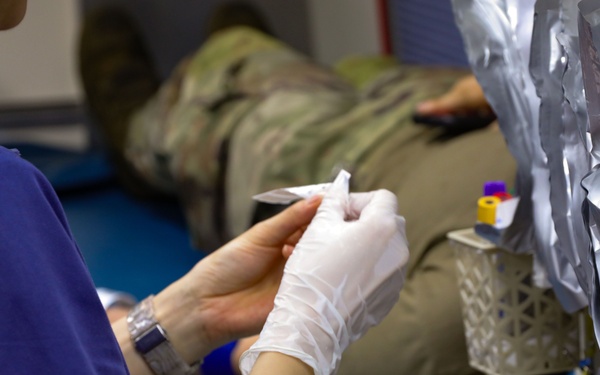 Area I &amp; II BOSS holds August Blood Drive in Camp Casey