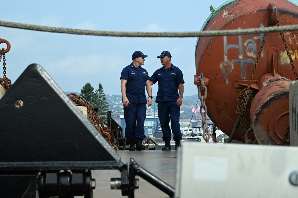 Coast Guard Cutter Spar (WLB 206) all hands