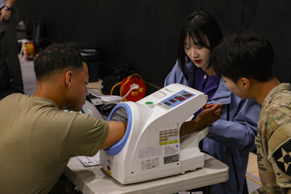 Area I &amp; II BOSS holds August Blood Drive in Camp Casey
