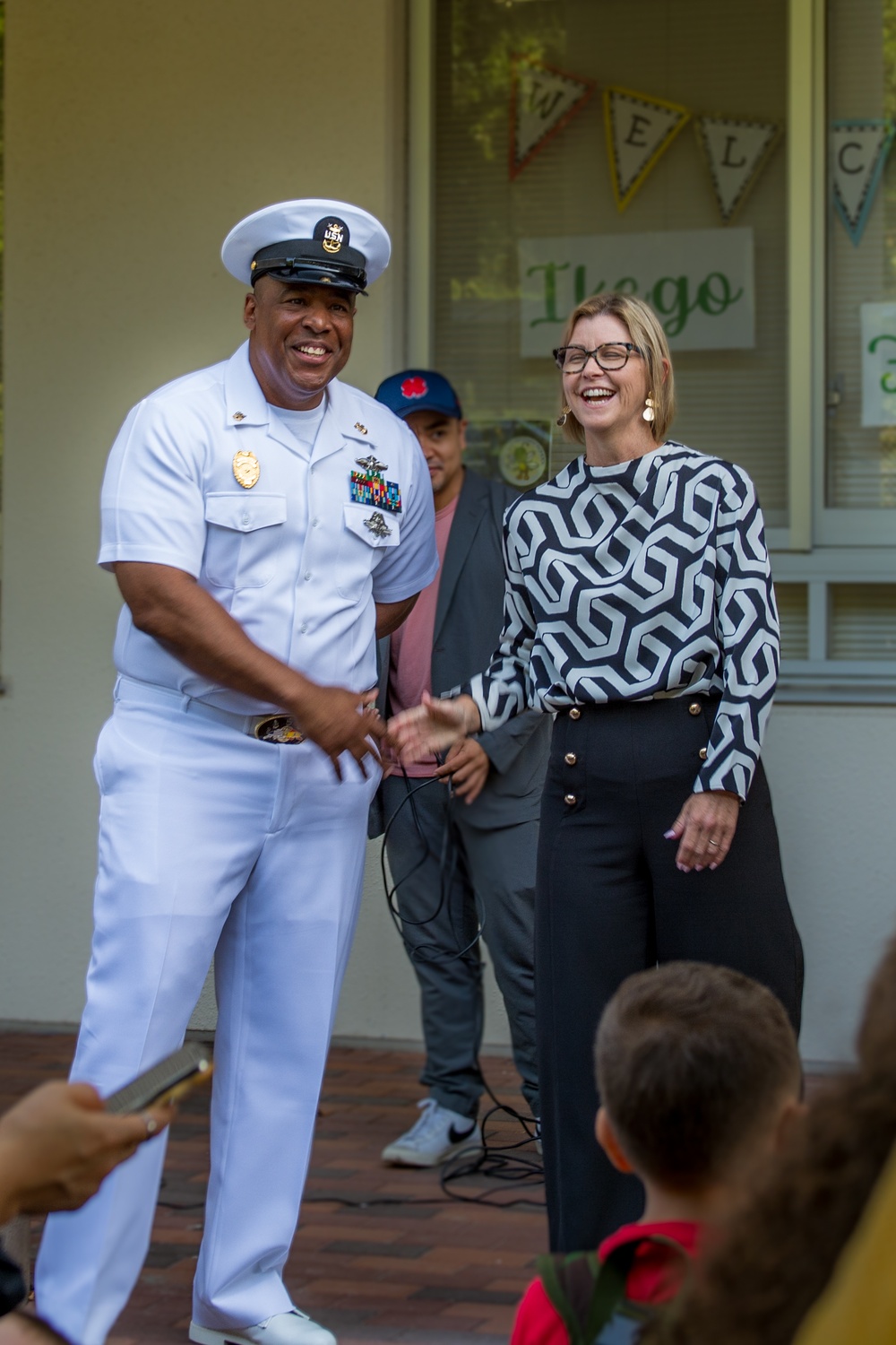 Ikego Elementary Celebrates First Day of School