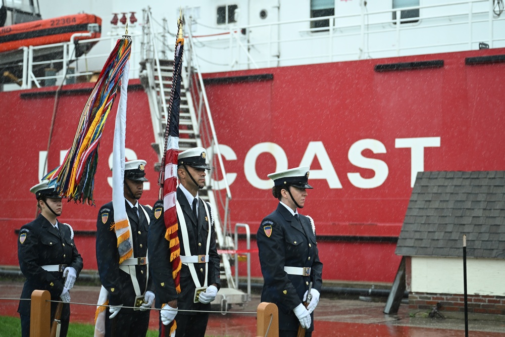 U.S. Coast Guard Cutter Mackinaw (WLBB 30) change of command