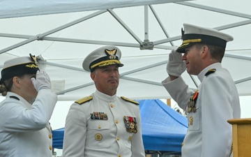 U.S. Coast Guard Cutter Mackinaw (WLBB 30) change of command