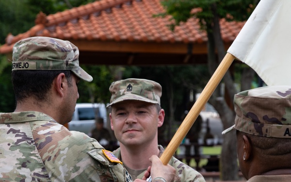HHC, USAG Yongsan-Casey conducts Change of Responsibility