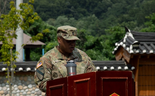 HHC, USAG Yongsan-Casey conducts Change of Responsibility