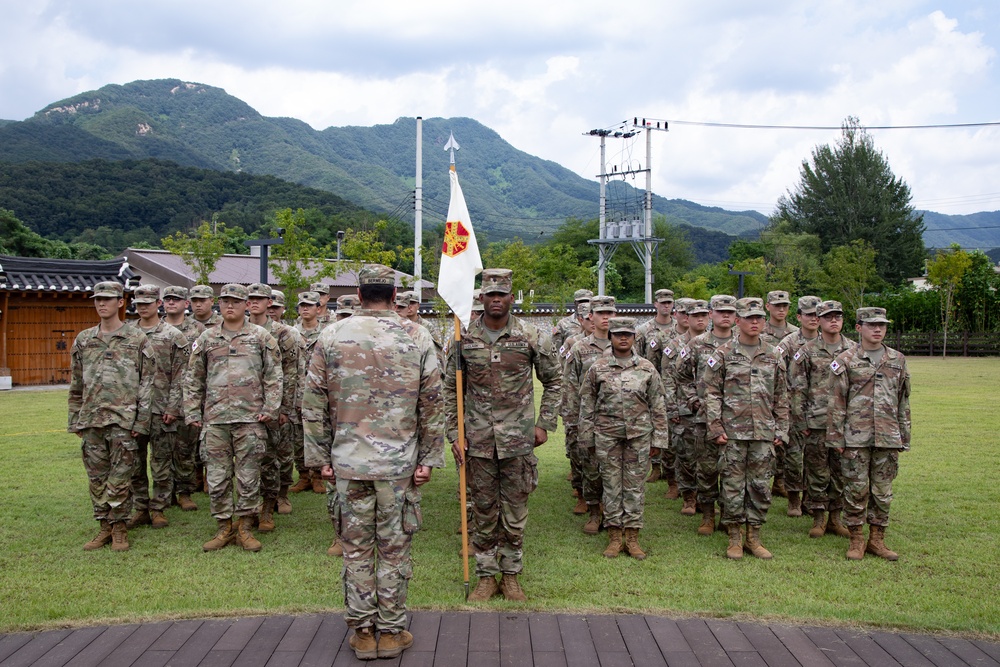 HHC, USAG Yongsan-Casey conducts Change of Responsibility