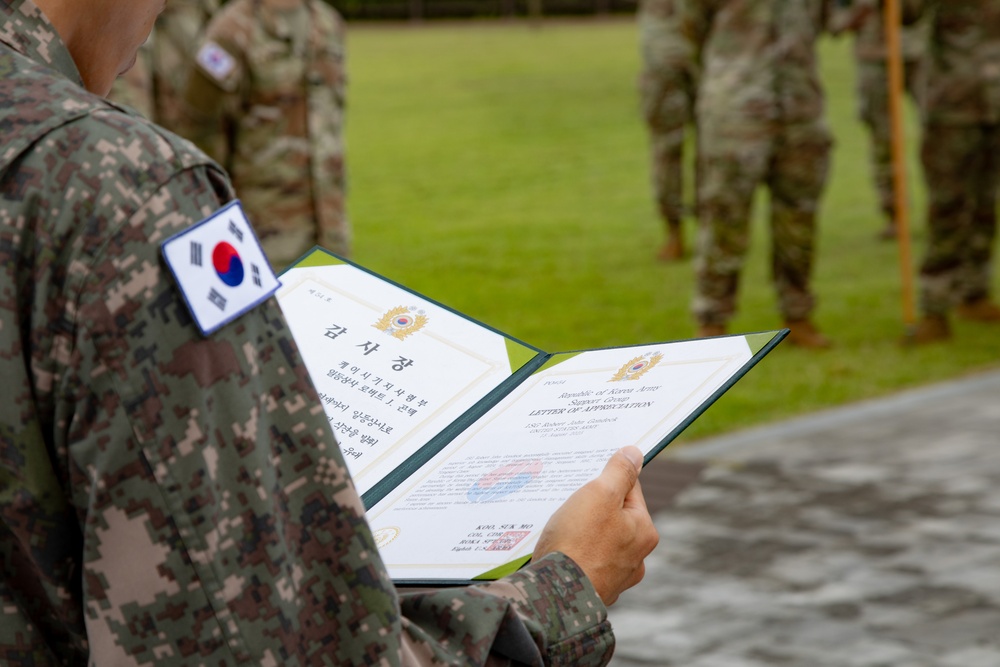 HHC, USAG Yongsan-Casey conducts Change of Responsibility