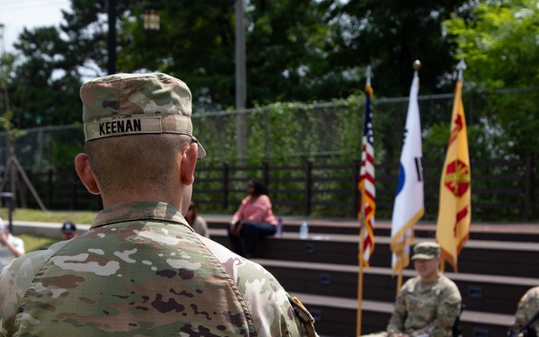 HHC, USAG Yongsan-Casey conducts Change of Responsibility