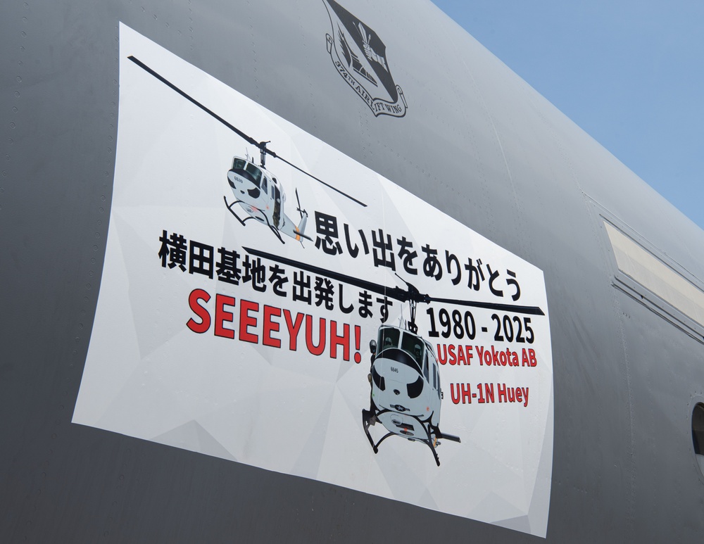 374 AW reveals commemorative UH-1N Huey decal ahead of retirement
