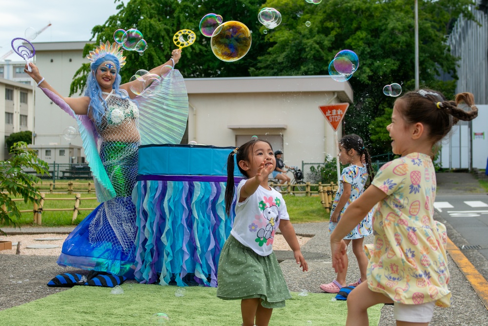 CFAY MWR, Yokosuka NEX Host Back to School Block Party