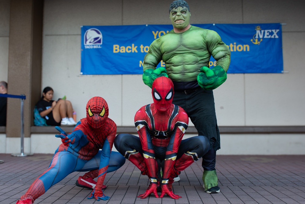 CFAY MWR, Yokosuka NEX Host Back to School Block Party
