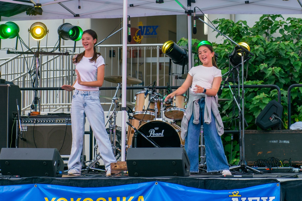 CFAY MWR, Yokosuka NEX Host Back to School Block Party