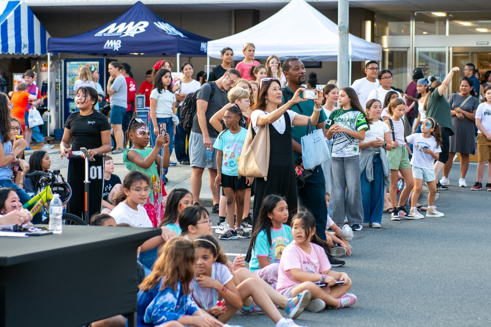 CFAY MWR, Yokosuka NEX Host Back to School Block Party