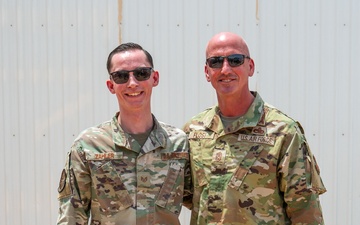 CMSAF Flosi visits the 378th AEW