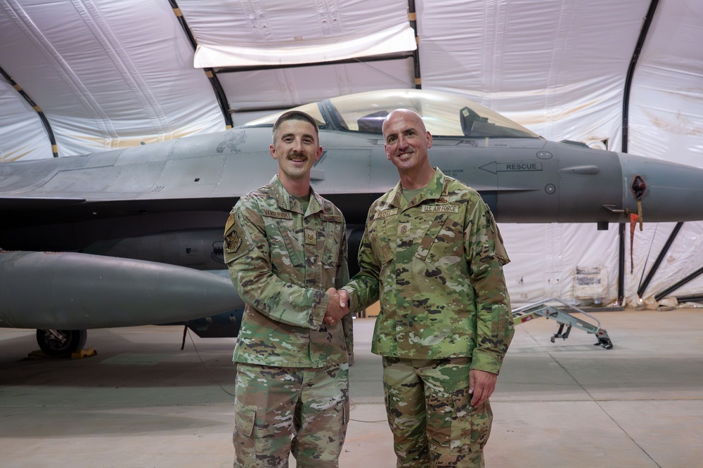 CMSAF visits the 378th AEW