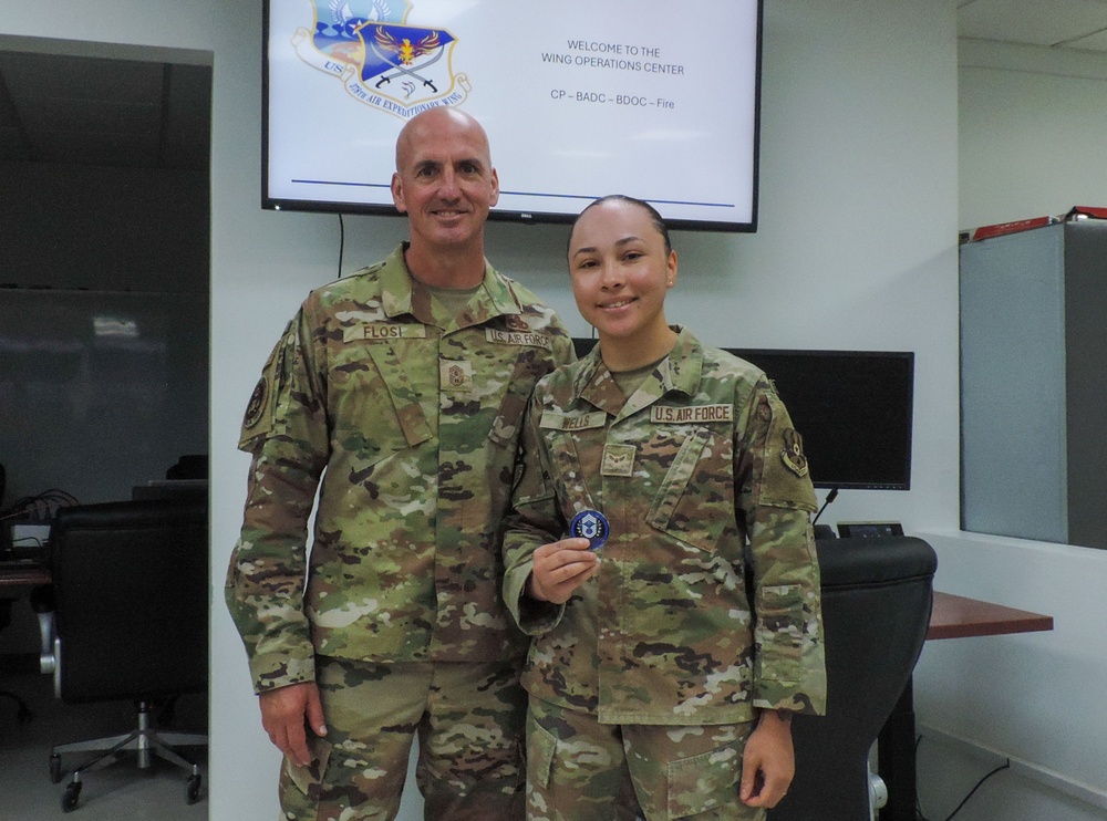 CMSAF visits the 378th AEW