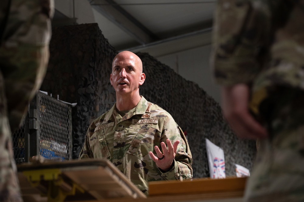 CMSAF Flosi Highlights Mission Focus and Airman Recognition During 379th AEW Visit