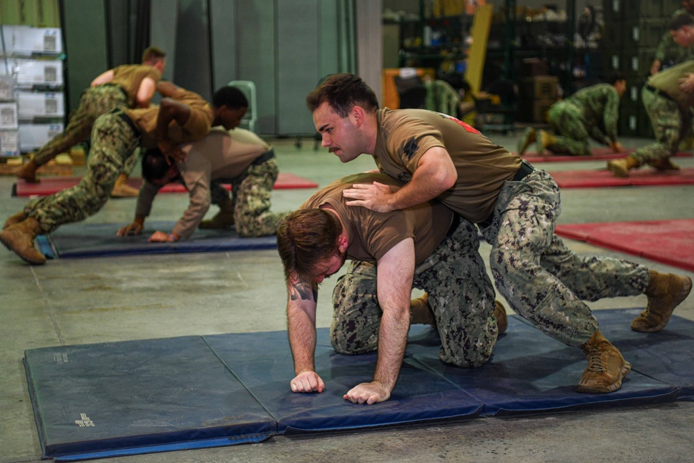 NSF Bahrain Holds Controlled Force Training