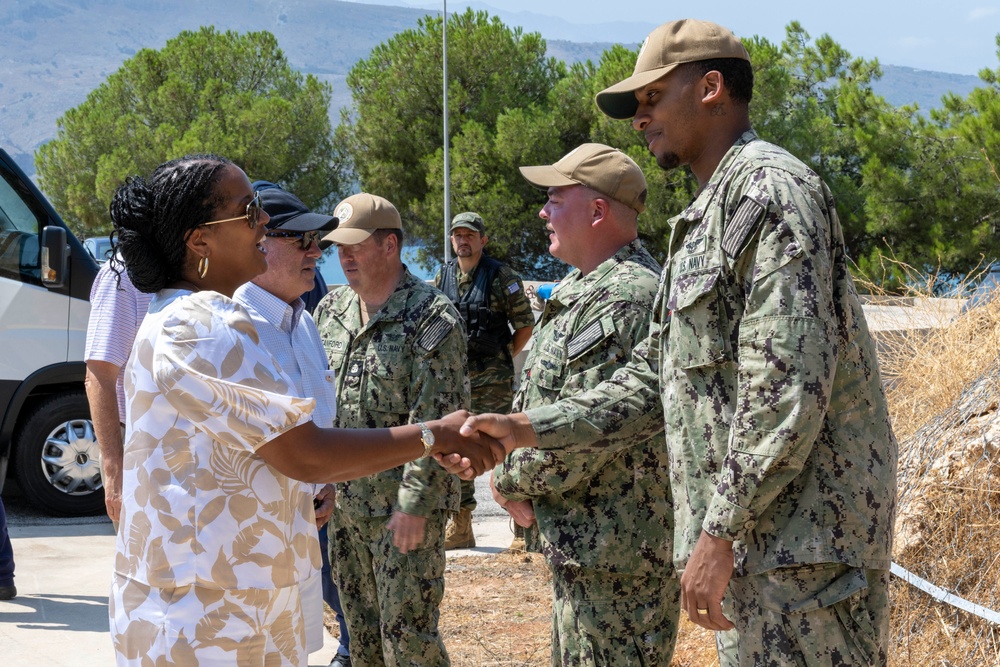 CODEL Hal Rogers Visits NSA Souda Bay