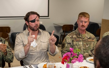 CODEL Dan Crenshaw visits NSA Souda Bay