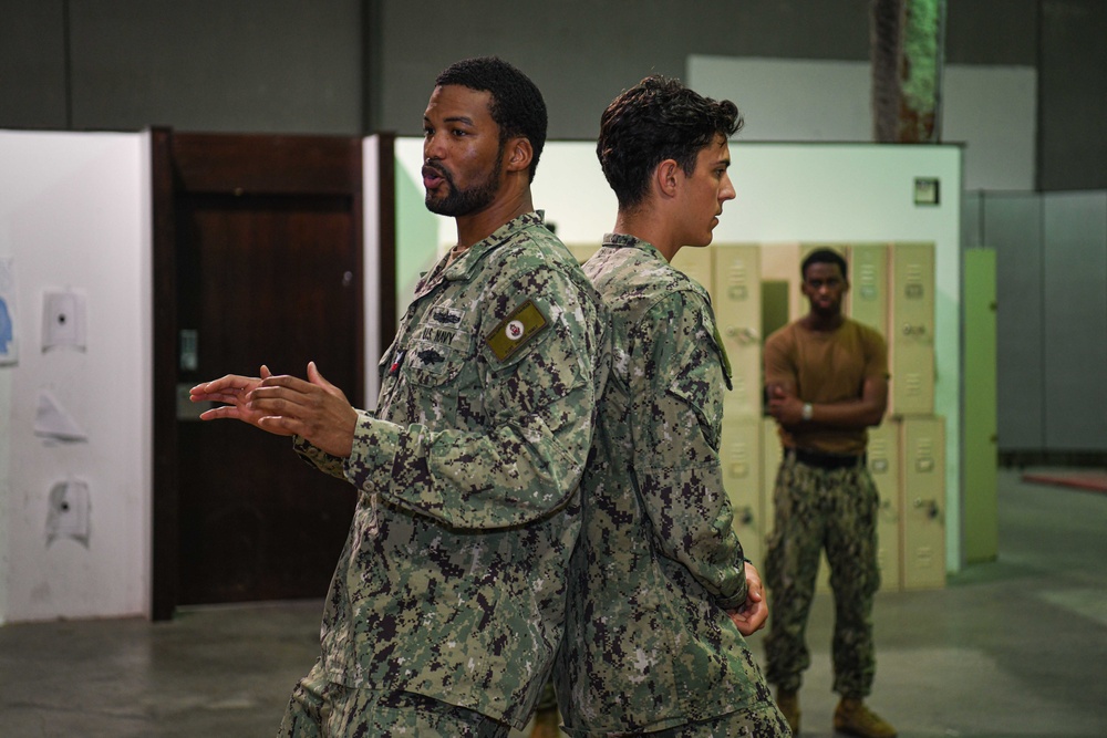 NSF Bahrain Holds Controlled Force Training