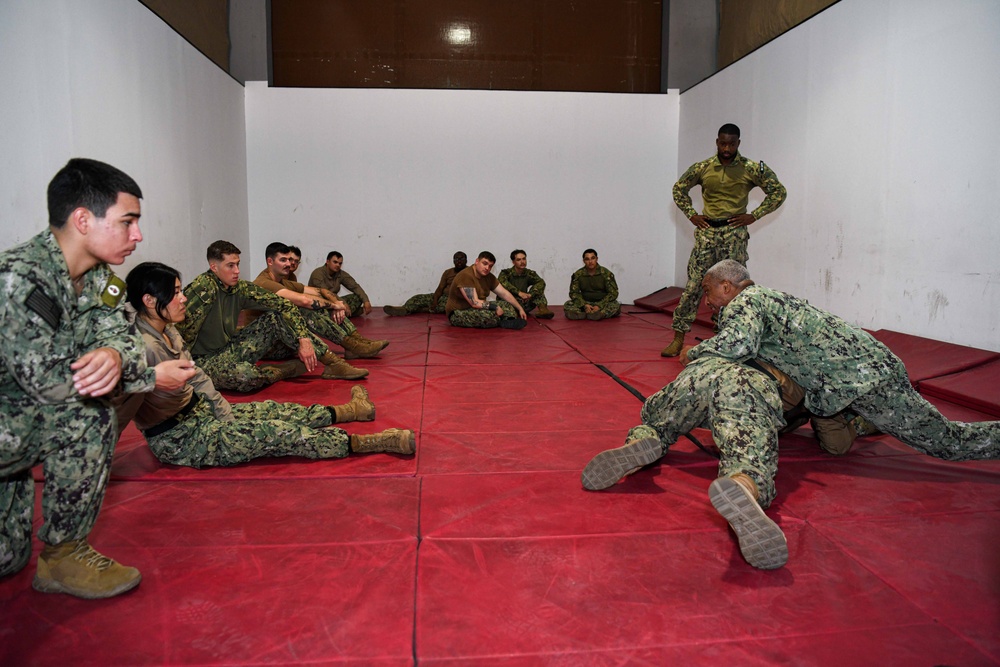 NSF Bahrain Holds Controlled Force Training