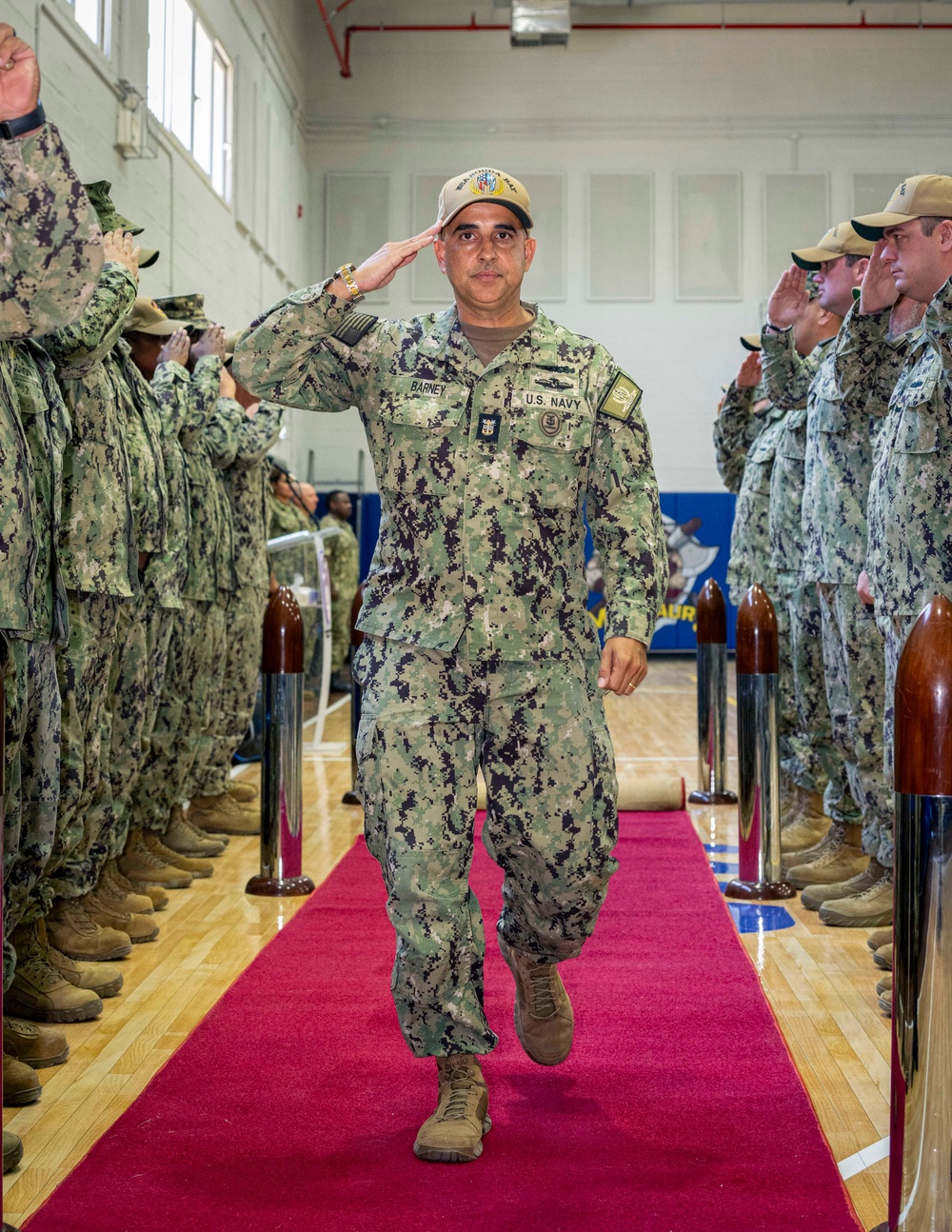 Master Chief Petty Officer Jans Valdespou Assumes Duties as NSA Souda Bay's Command Master Chief