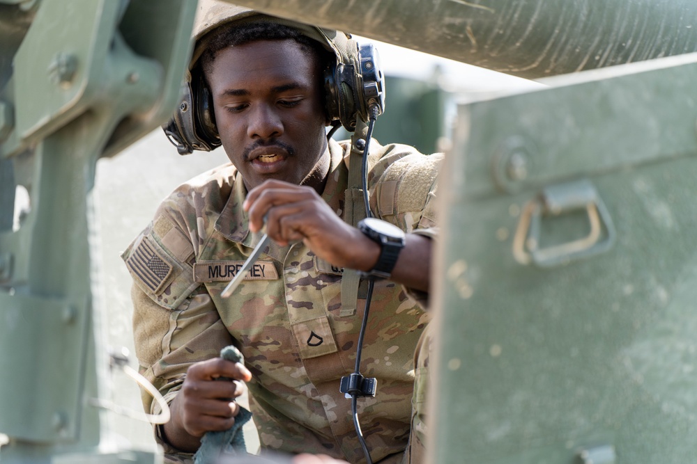 3rd Infantry Division Soldiers Conduct Preventative Maintenance Checks and Services With Lithuanian Army