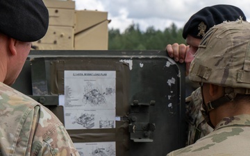 3rd Infantry Division Soldiers Conduct Preventative Maintenance Checks and Services With Lithuanian Army